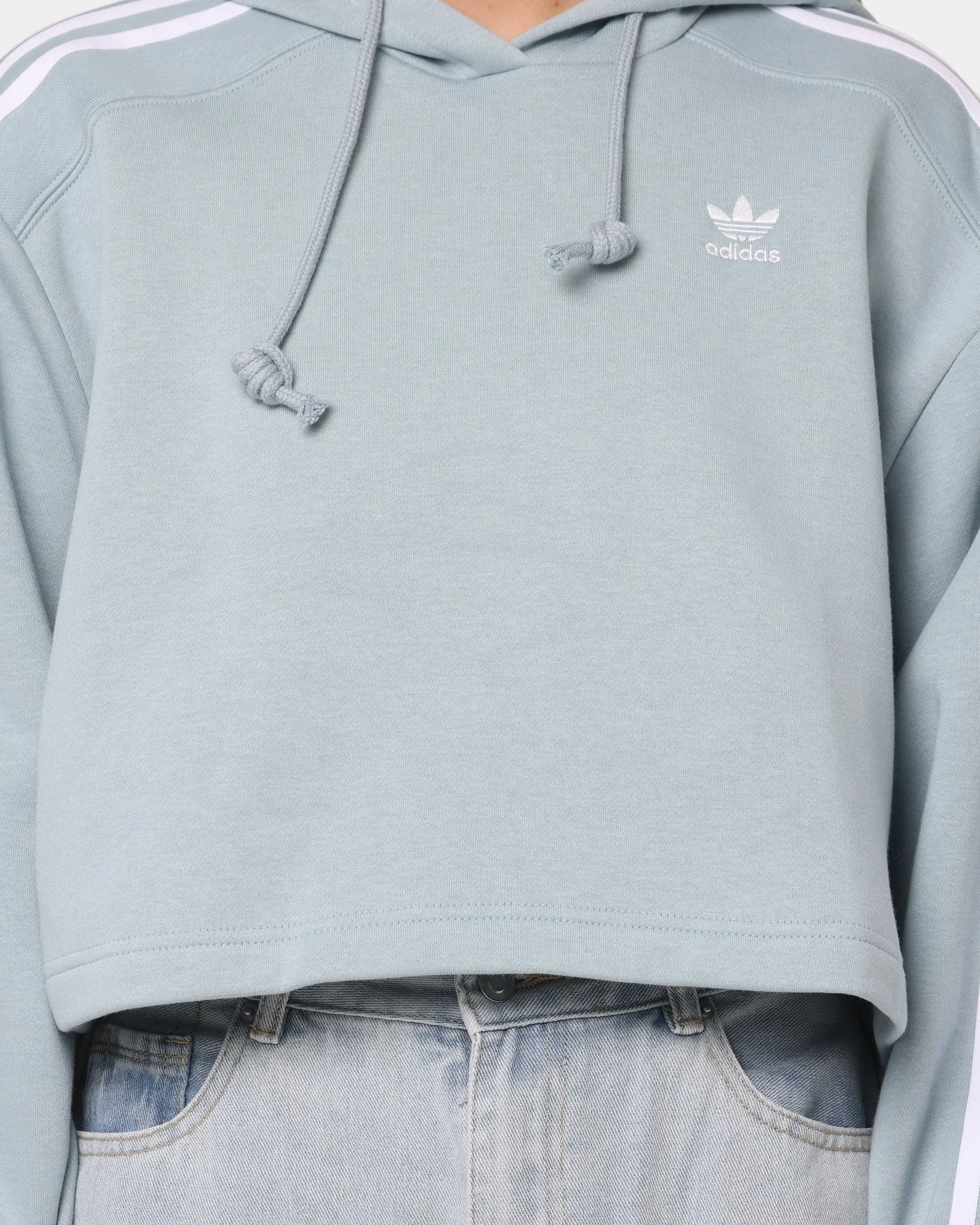 Adidas Women's Short Hoodie Magic Grey