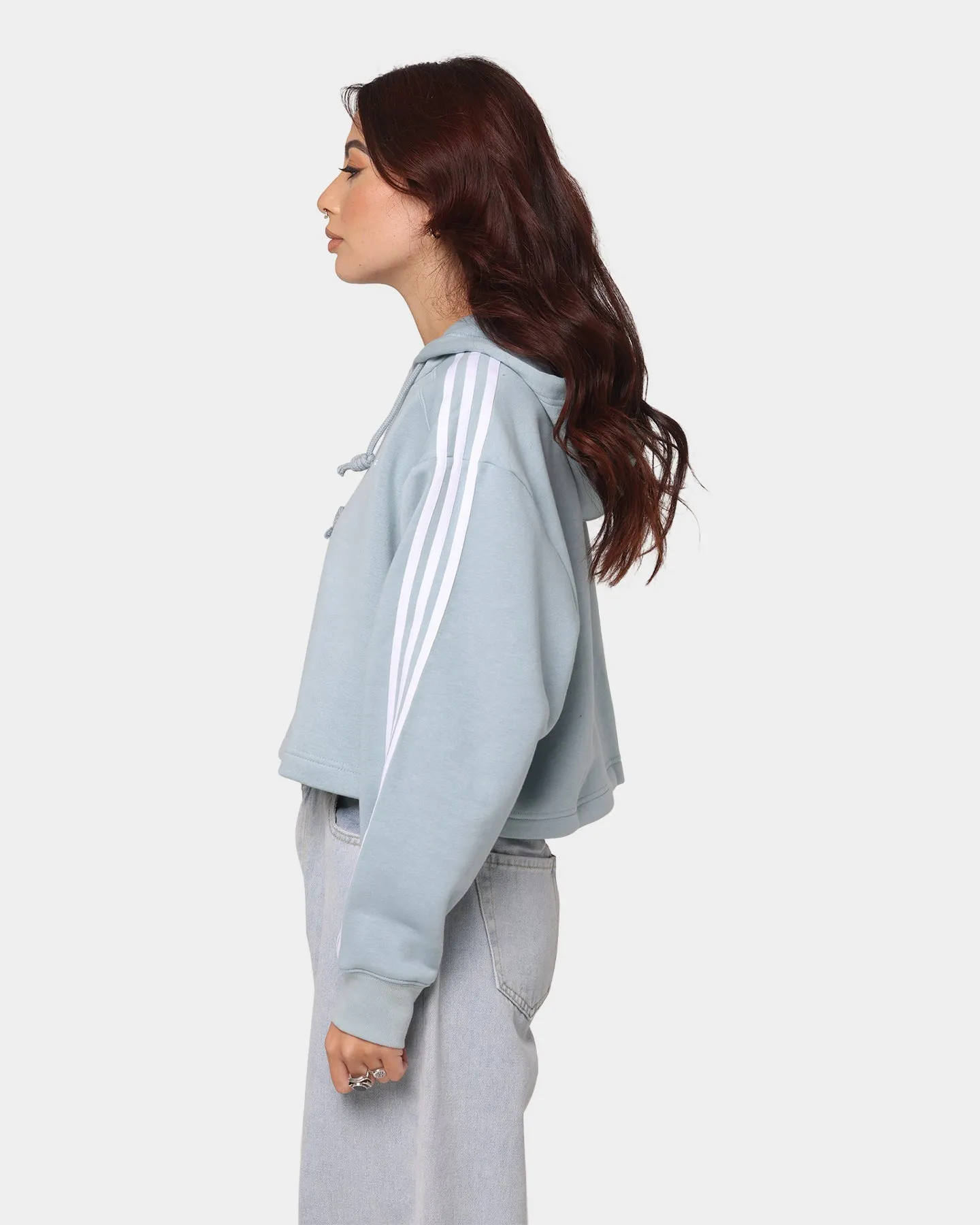 Adidas Women's Short Hoodie Magic Grey