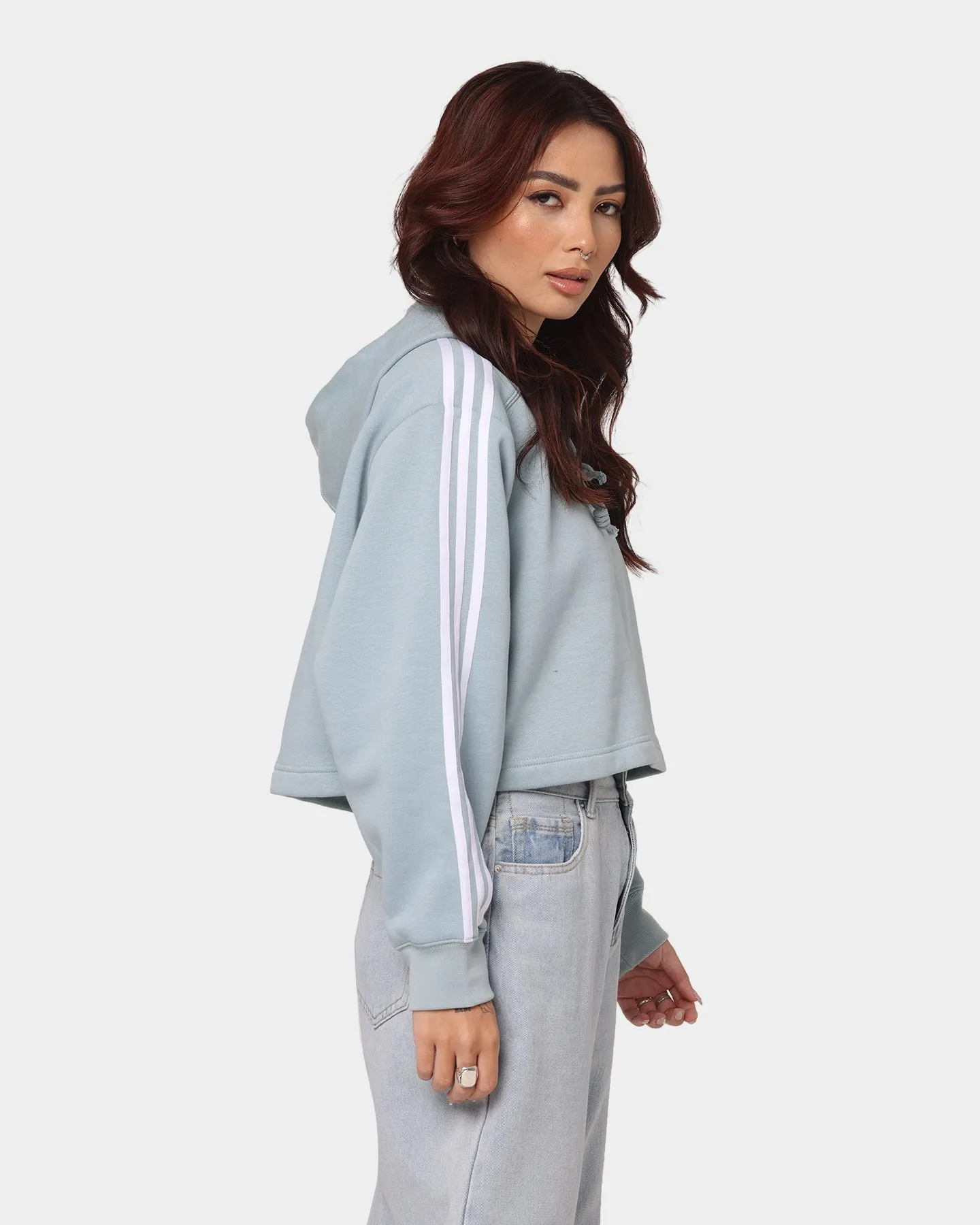 Adidas Women's Short Hoodie Magic Grey
