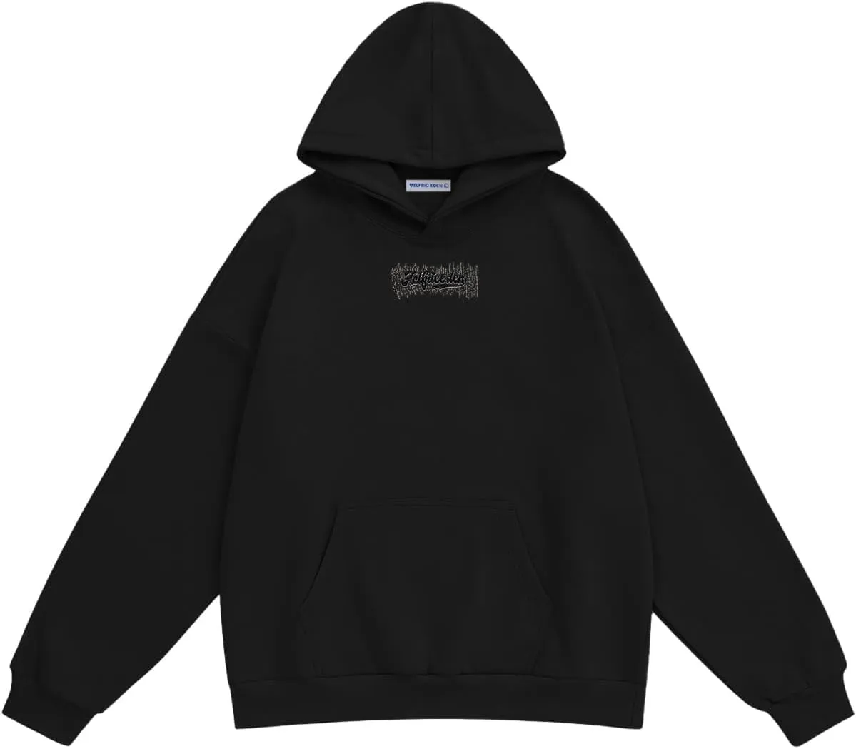 Aelfric Eden Hoodies for Women Oversized Letter Graphic Hoodie Sweatshirts Unisex Y2K Streetwear Fall Long Sleeve Pullover
