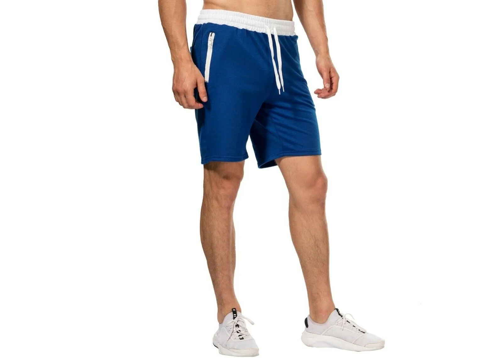 Casual Zipper Shorts Athletic Gym Wear