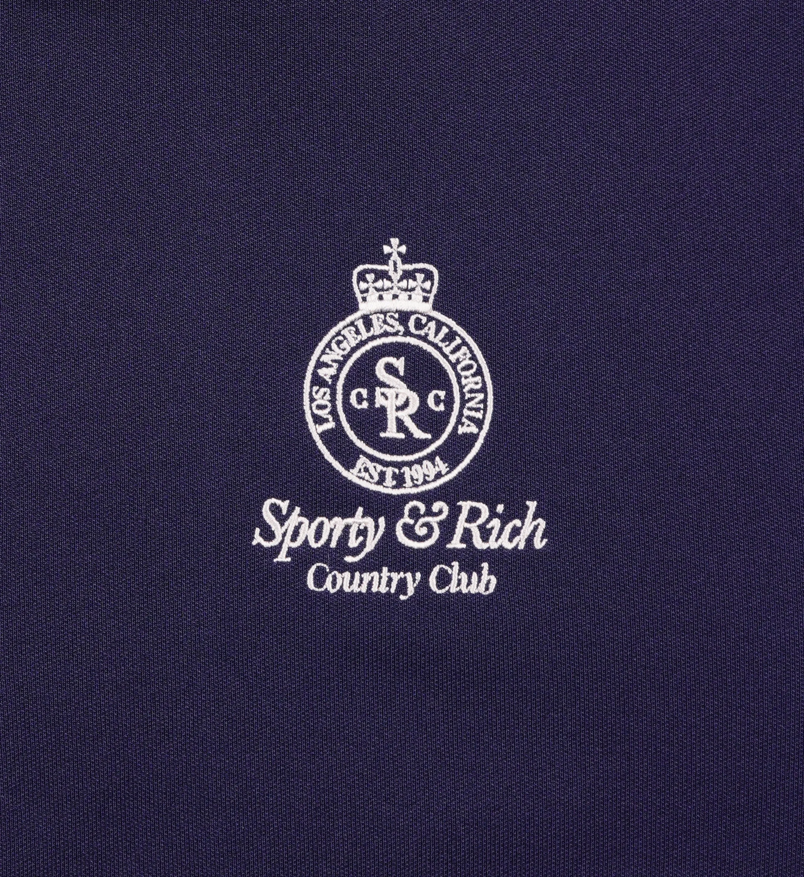Crown Track Jacket - Navy/Cream/Merlot