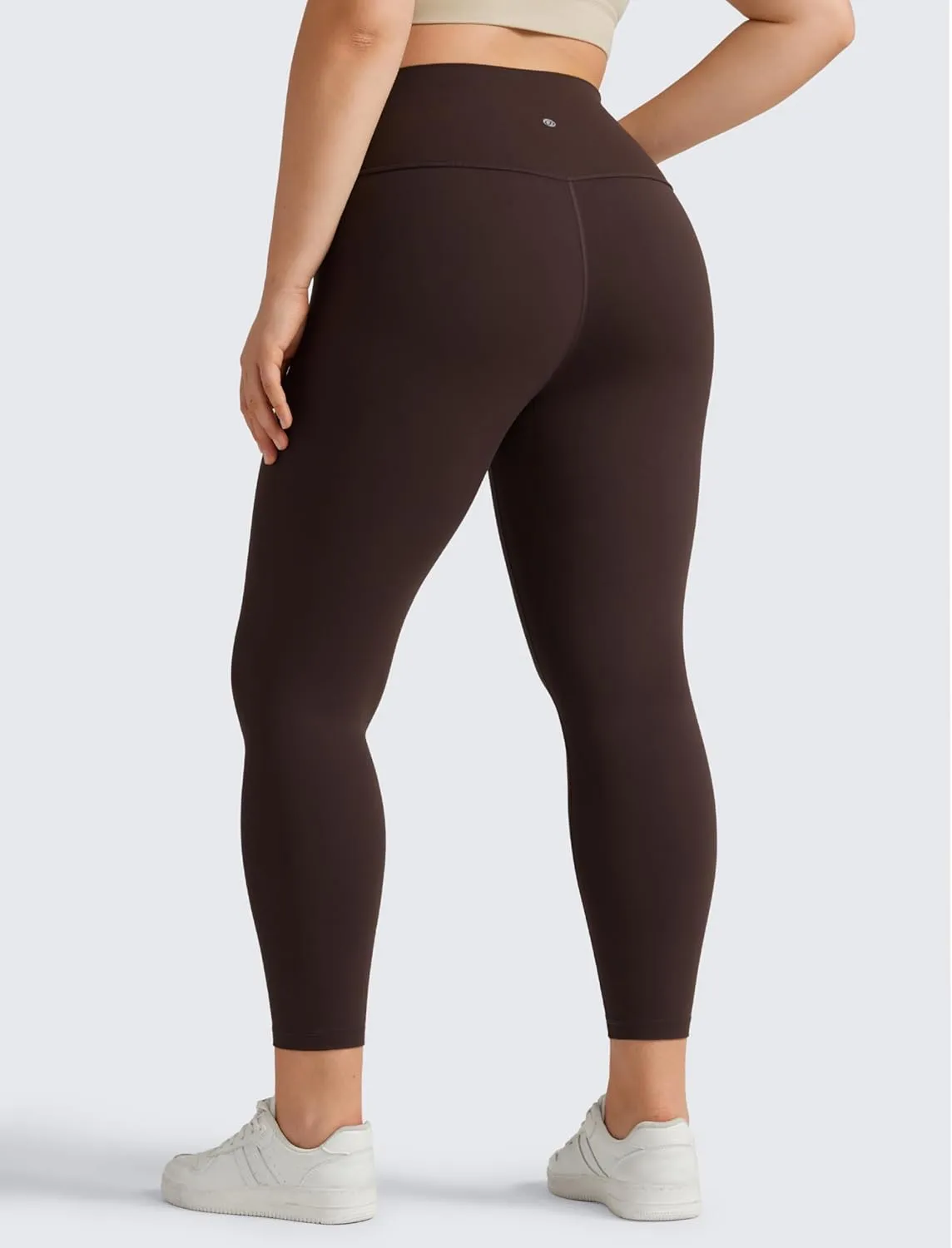 CRZ YOGA Butterluxe Plus Size Leggings for Women 25 Inches - High Waisted Buttery Soft Spandex Workout Casual Pants 3X 4X