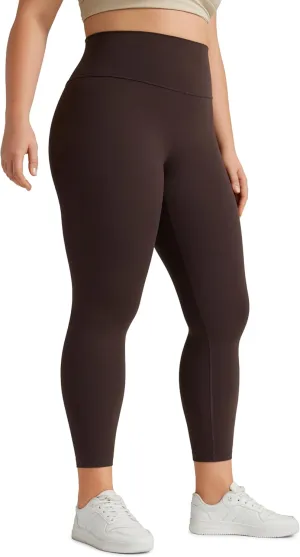 CRZ YOGA Butterluxe Plus Size Leggings for Women 25 Inches - High Waisted Buttery Soft Spandex Workout Casual Pants 3X 4X
