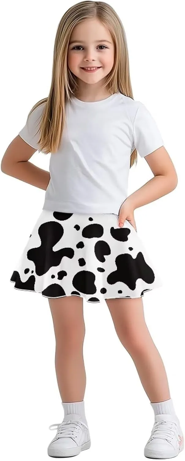 Girls Cute Skirts 1-in-2 Skorts Built in Shorts Lightweight Playwear Size 5-14