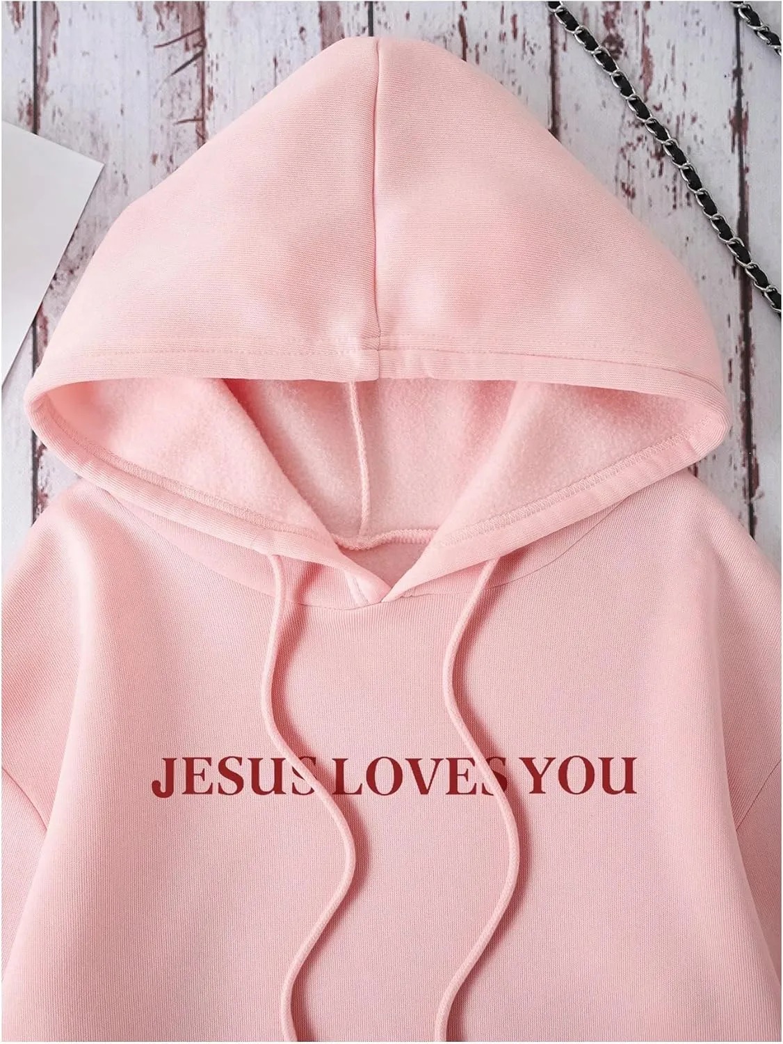 GORGLITTER Women's Y2K Hoodies Trendy Graphic Letter Print Long Sleeve Loose Oversized Sweatshirt Fashion Outfits 2025