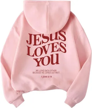 GORGLITTER Women's Y2K Hoodies Trendy Graphic Letter Print Long Sleeve Loose Oversized Sweatshirt Fashion Outfits 2025