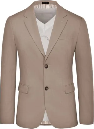 GRACE KARIN Casual Blazer for Men Slim Fit Mens Suit Jacket Lightweight Sport Coat Two Button