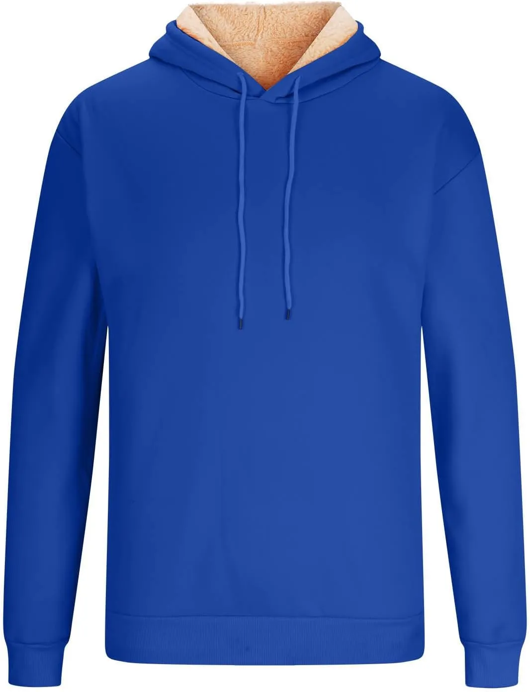 Hoodies for Men, Heavyweight Fleece Lined Sweatshirts, Mens Thermal Hooded Sweatshirt, Warm Winter Fashion Pullover