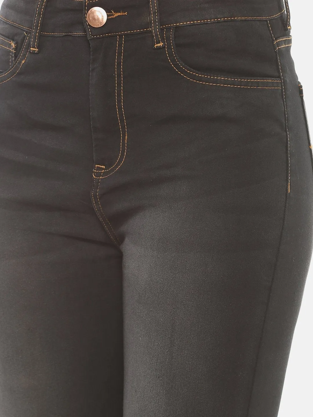 IS.U Black High Rise Skinny Jeans