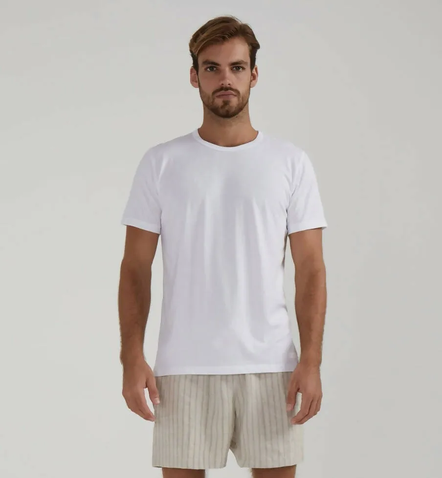 Klasik t-shirt in supima cotton - pure white