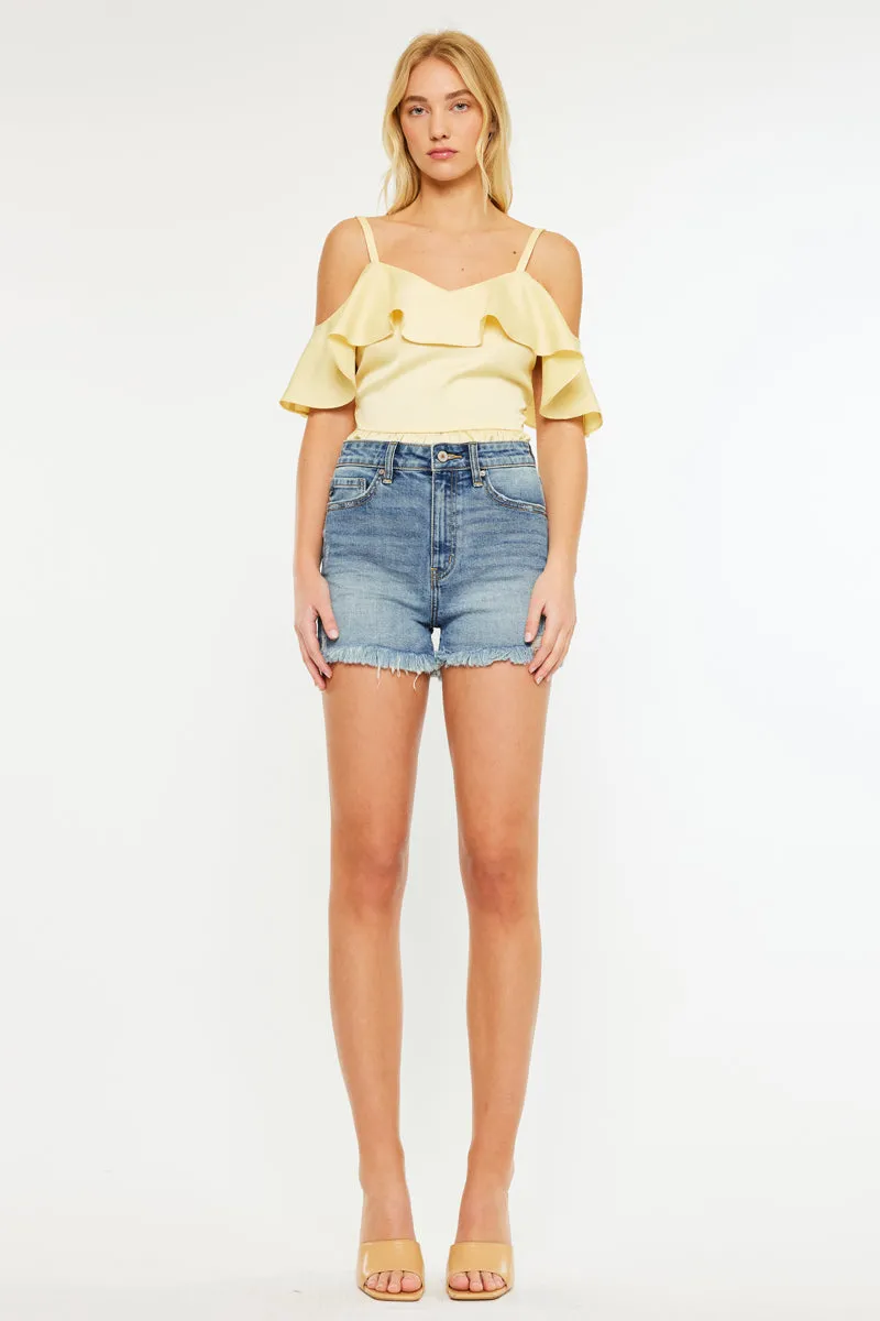 Linden High Rise Shorts