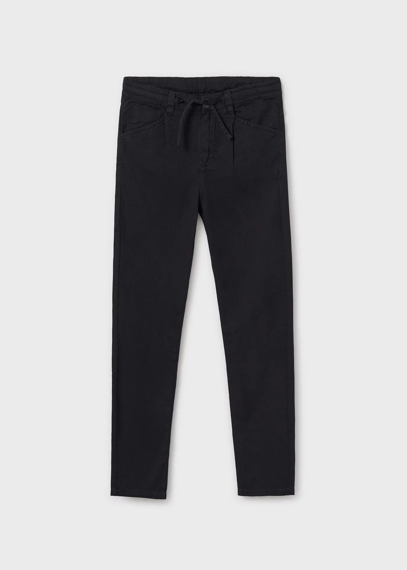 Mayoral Boys Black Relaxed Fit Chino Pants