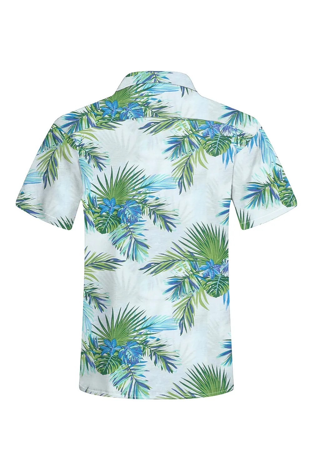 Men Regular Fit Short Sleeve Casual Hawaiian Shirt