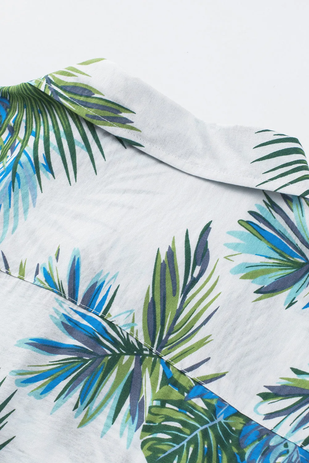 Men Regular Fit Short Sleeve Casual Hawaiian Shirt