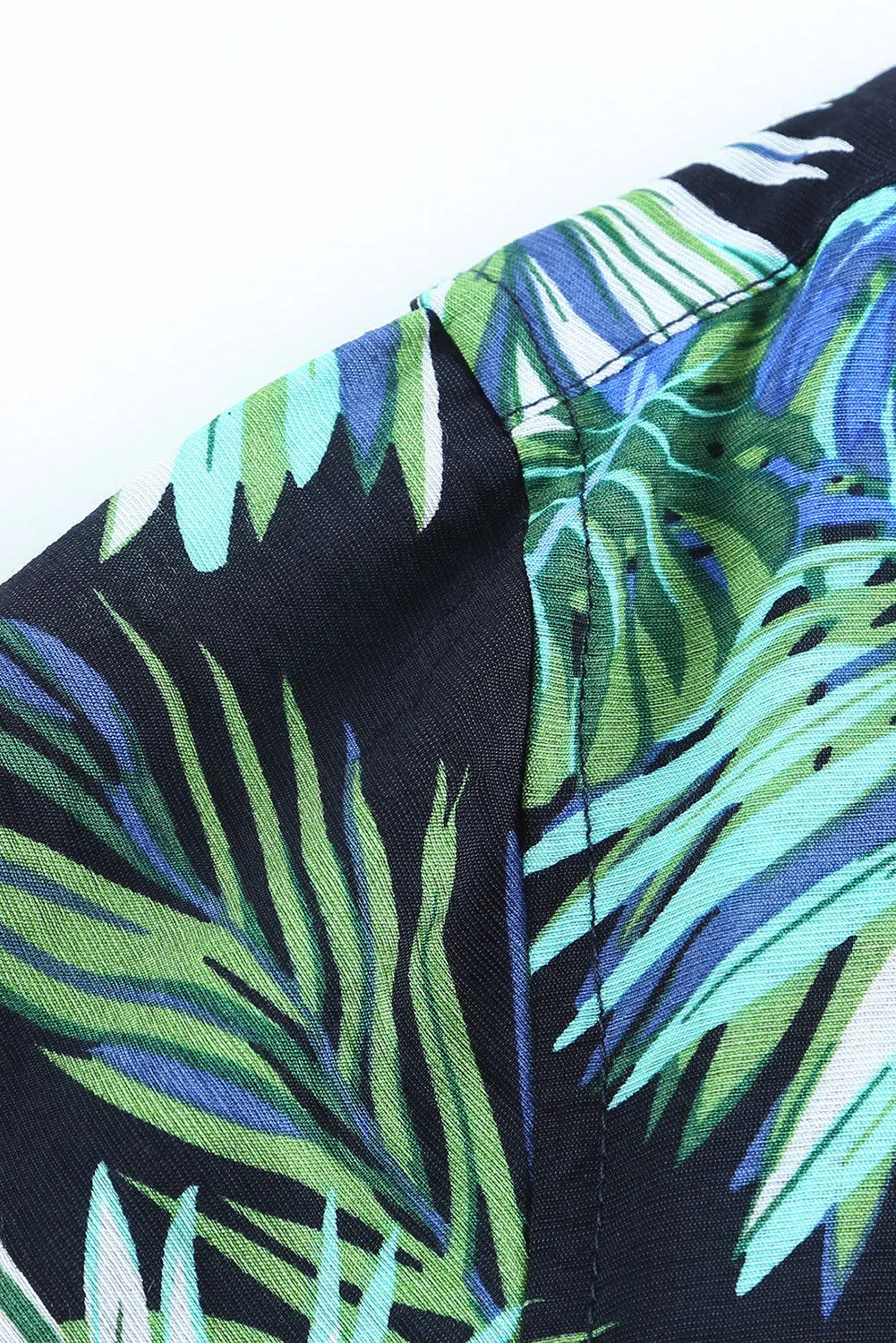 Men Regular Fit Short Sleeve Casual Hawaiian Shirt