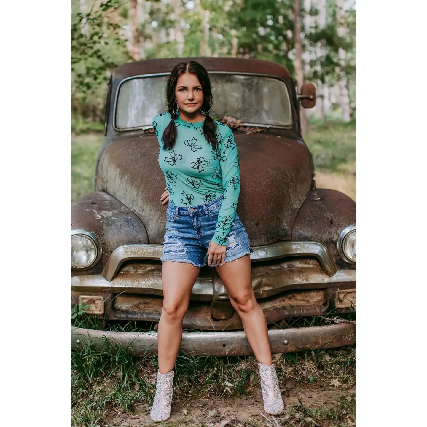 Mesh Bow Top