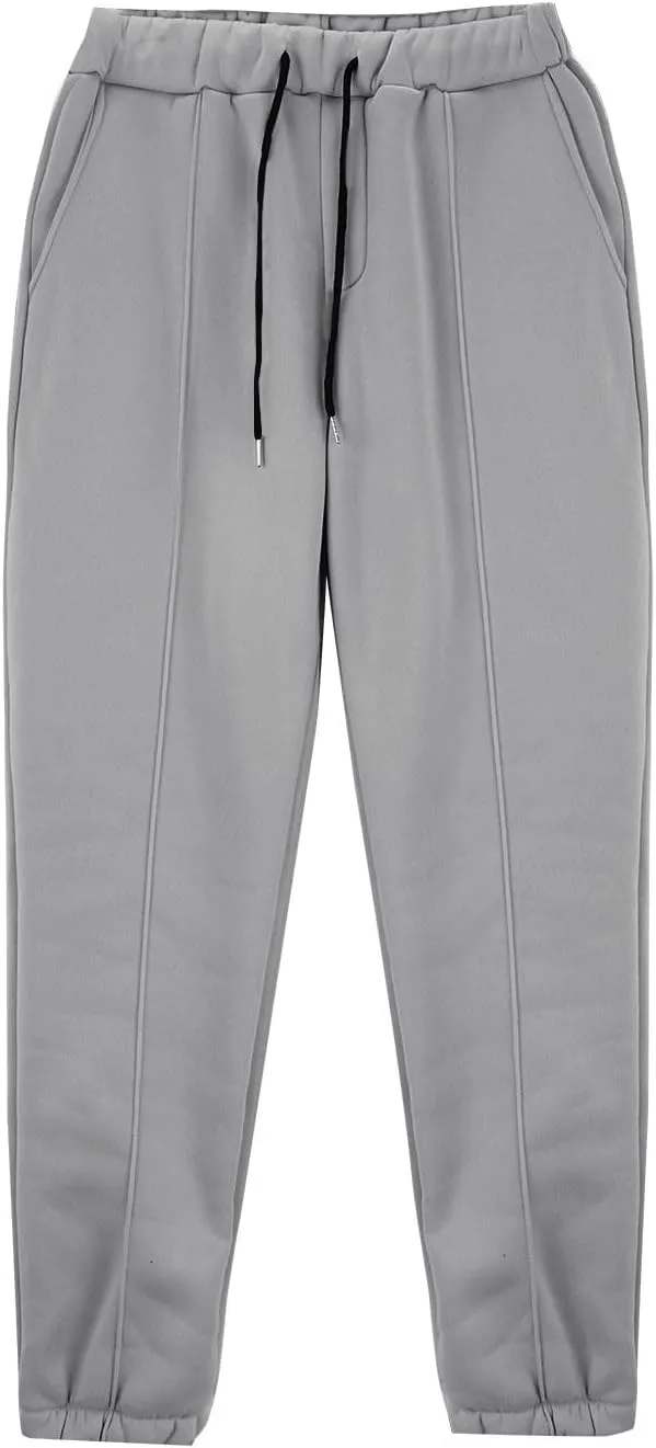 MIDOO Cargo Pants Men Drawstring Chino Cargo Pants Lightweight Hiking Pants Outdoor Twill Track Jogging Sweatpants Pants