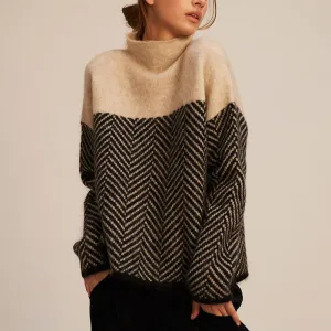 Nadine - Trendy turtleneck jumper