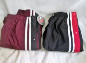 NEW Mens GAME SPORTSWEAR Sweatpants Athletic Workout Fitness Pants M BLACK MAROON