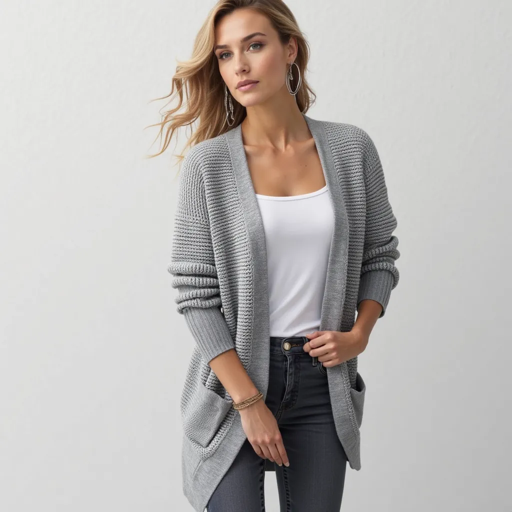 Nia - Casual Trendy Cardigan