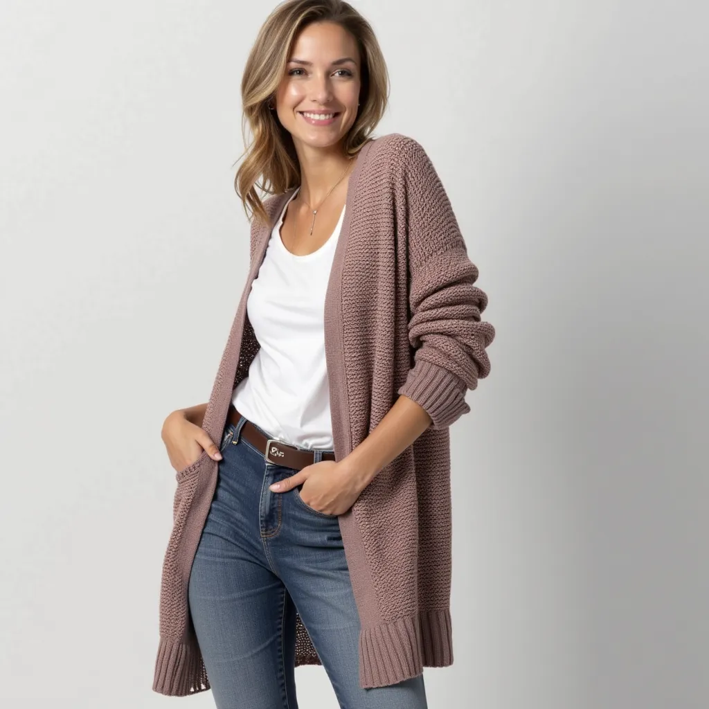 Nia - Casual Trendy Cardigan