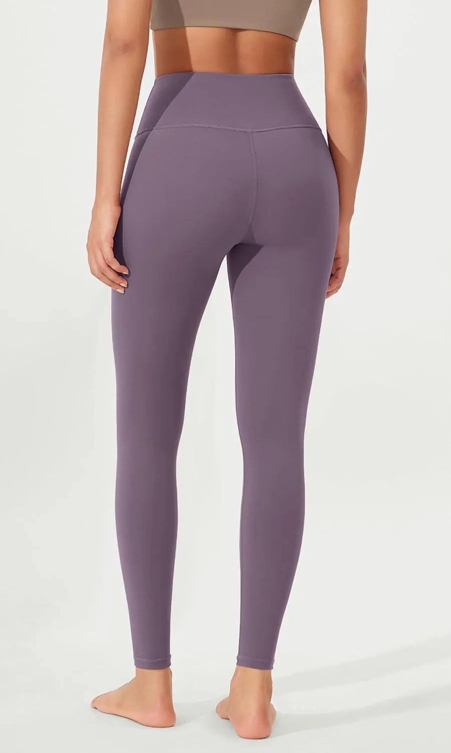 ODODOS Women's High Waist Workout Leggings 2-Pack Tummy Control Yoga Pants - 25" / 28" Inseam, ODLEX Fabric-Squat Proof