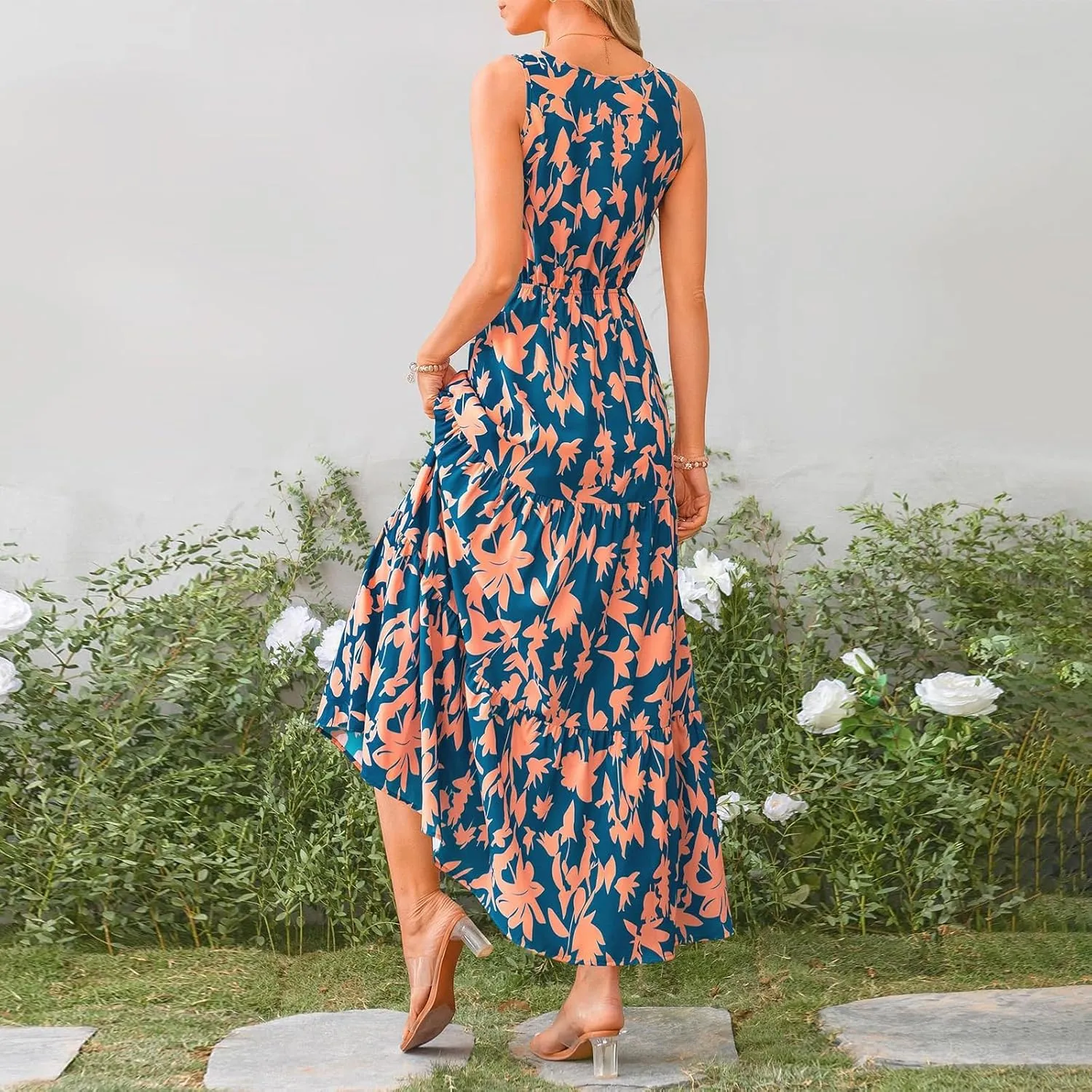 OIOLOYJM Plus Size Summer Dresses for Women 2025 Plus Size Dresses for Curvy Women Wedding Guest Dresses for Women