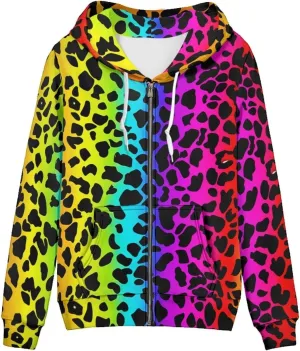 Showudesigns Zip Up Women's Hoodies & Sweatshirts XS-5XL