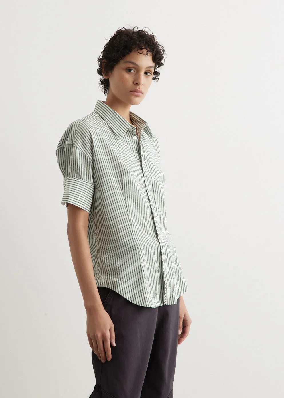 Striped Short Sleeve Shirt