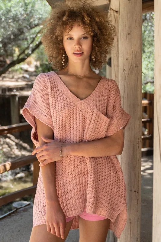 Sweater - "POL" Chenille Pol Thread Pullover