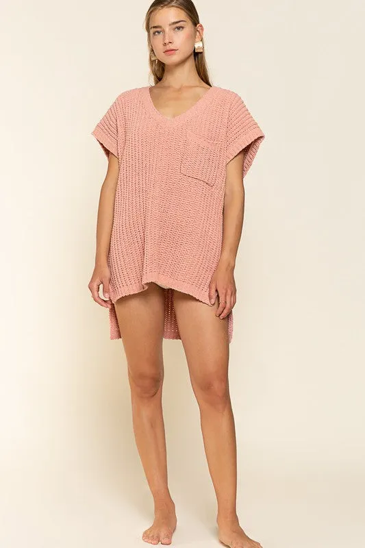 Sweater - "POL" Chenille Pol Thread Pullover