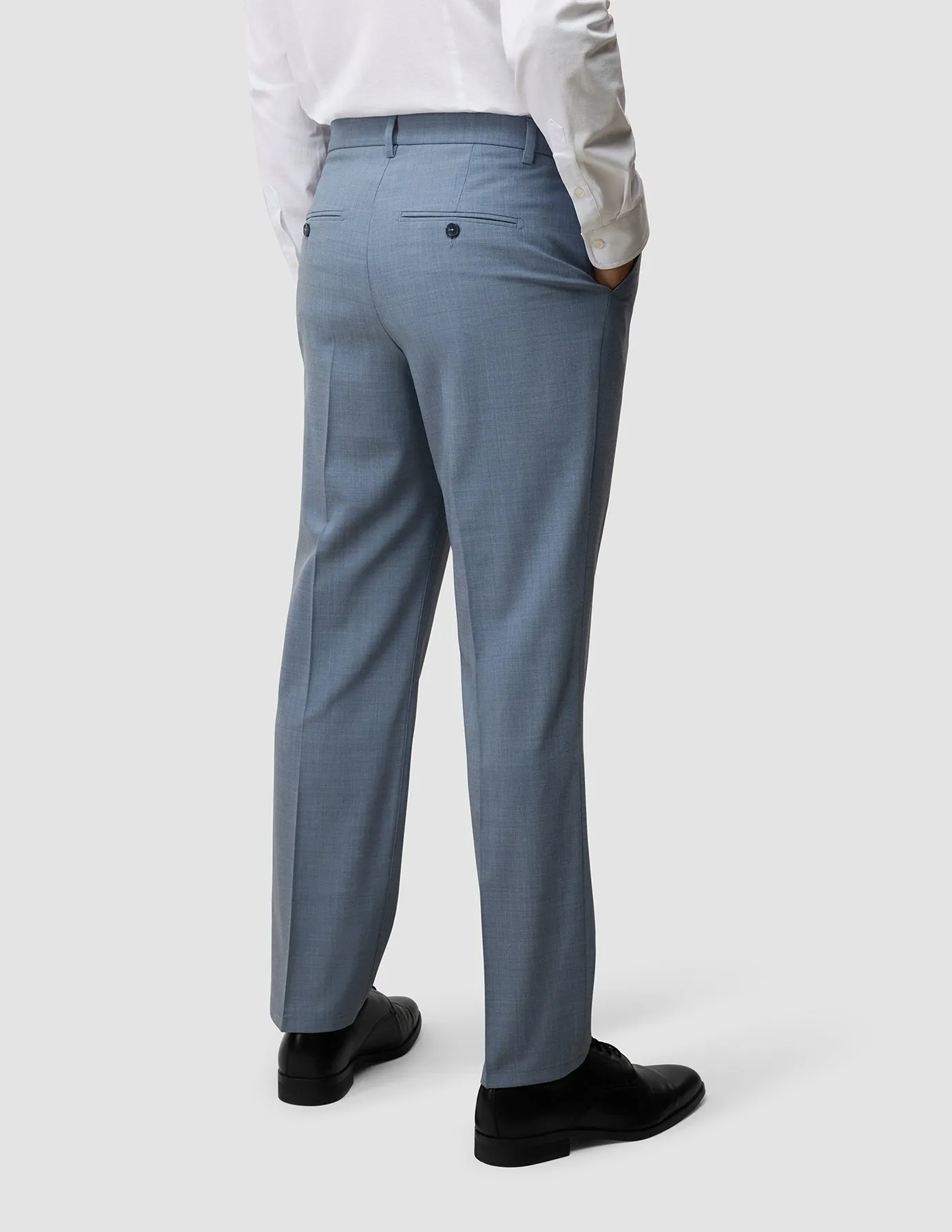 Tech Wool Suit Light Blue