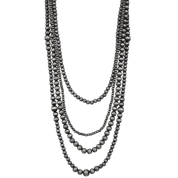 The Laura Layering Fashion Navajo Pearl Necklace