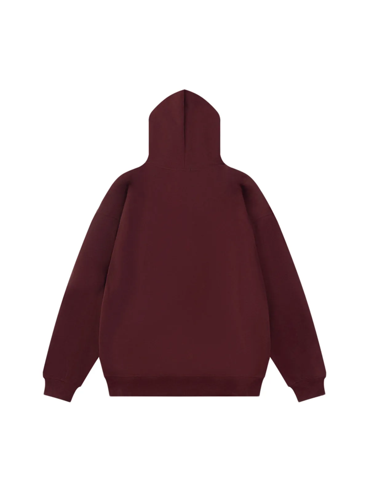 Thesupermade Plush Letter Hoodie