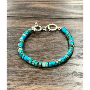 Turquoise Heishi Fashion Bracelet