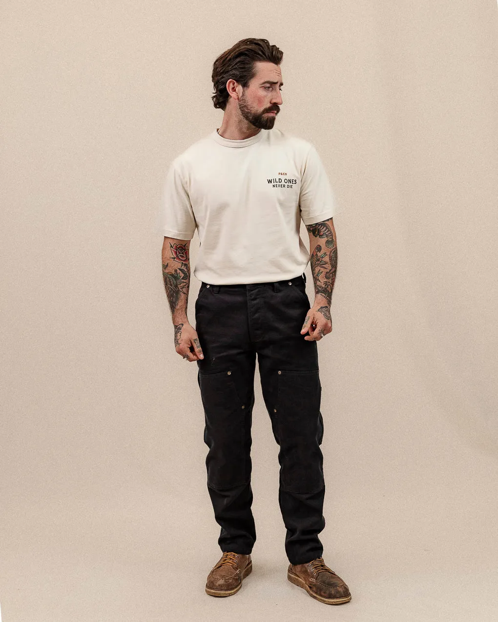 Wild Ones T-Shirt- Bone