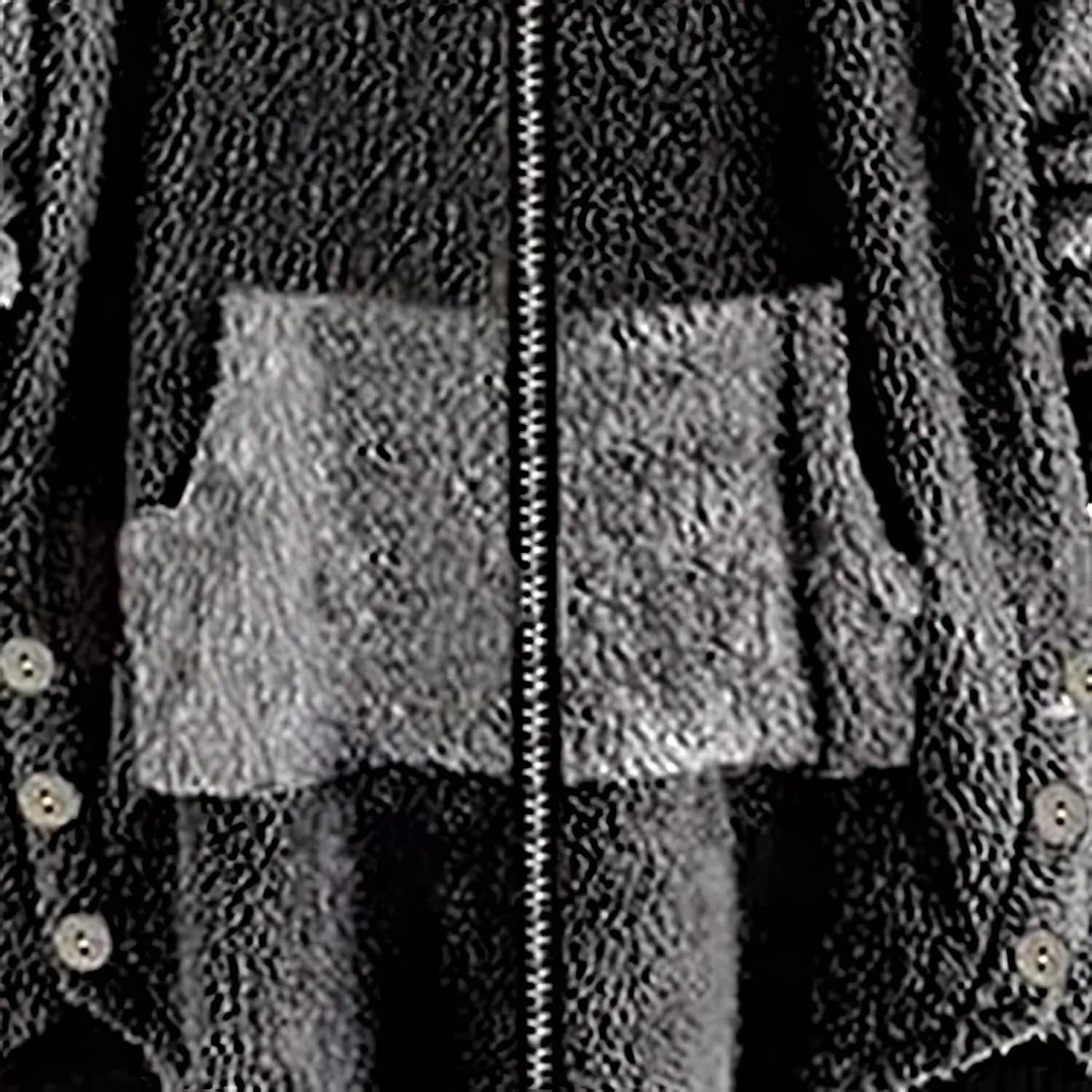 Women's Oversized Zip Up Sherpa Hoodie Fuzzy Fleece Jacket Cat Kitty Print Lightweight Faux Shearling A Line Teddy Coat