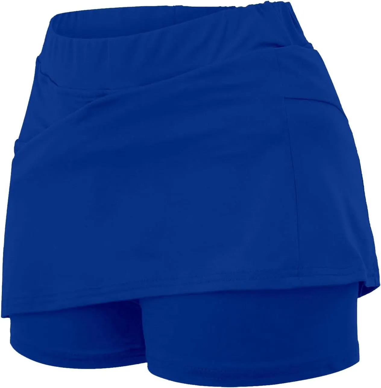 Womens Skorts with Pockets Solid Mid Waist Plus Size Skorts for Women High Waist Athletic Sports Yoga Pants Skirt