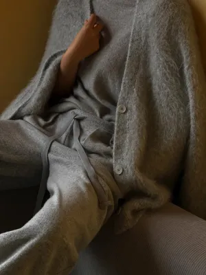 Wool Light Grey Lounge Pants