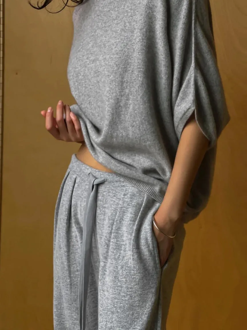 Wool Light Grey Lounge Pants