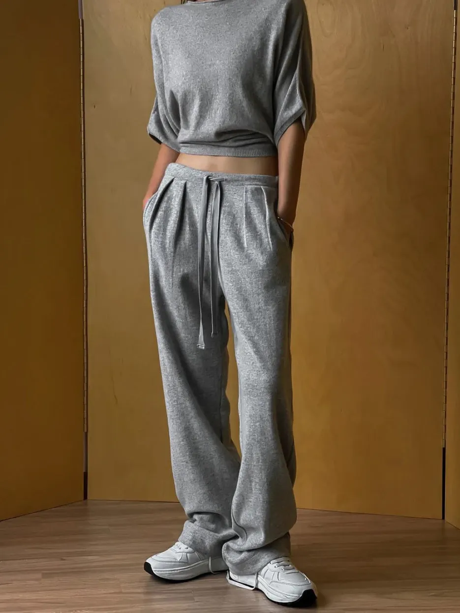 Wool Light Grey Lounge Pants